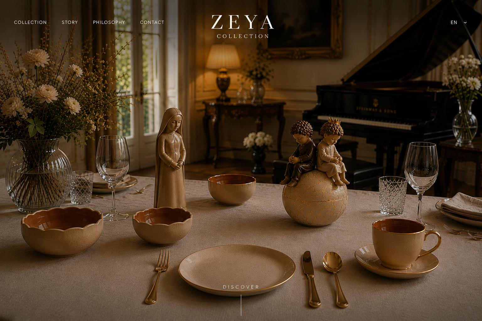 ZEYA COLLECTION koleksiyonu lüks bir yaşam alanında
